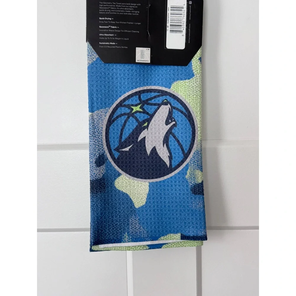 Geometry tea towel
